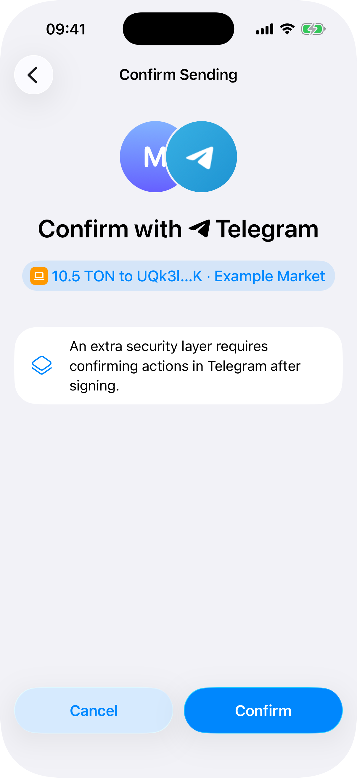 dapp-send-token mfa