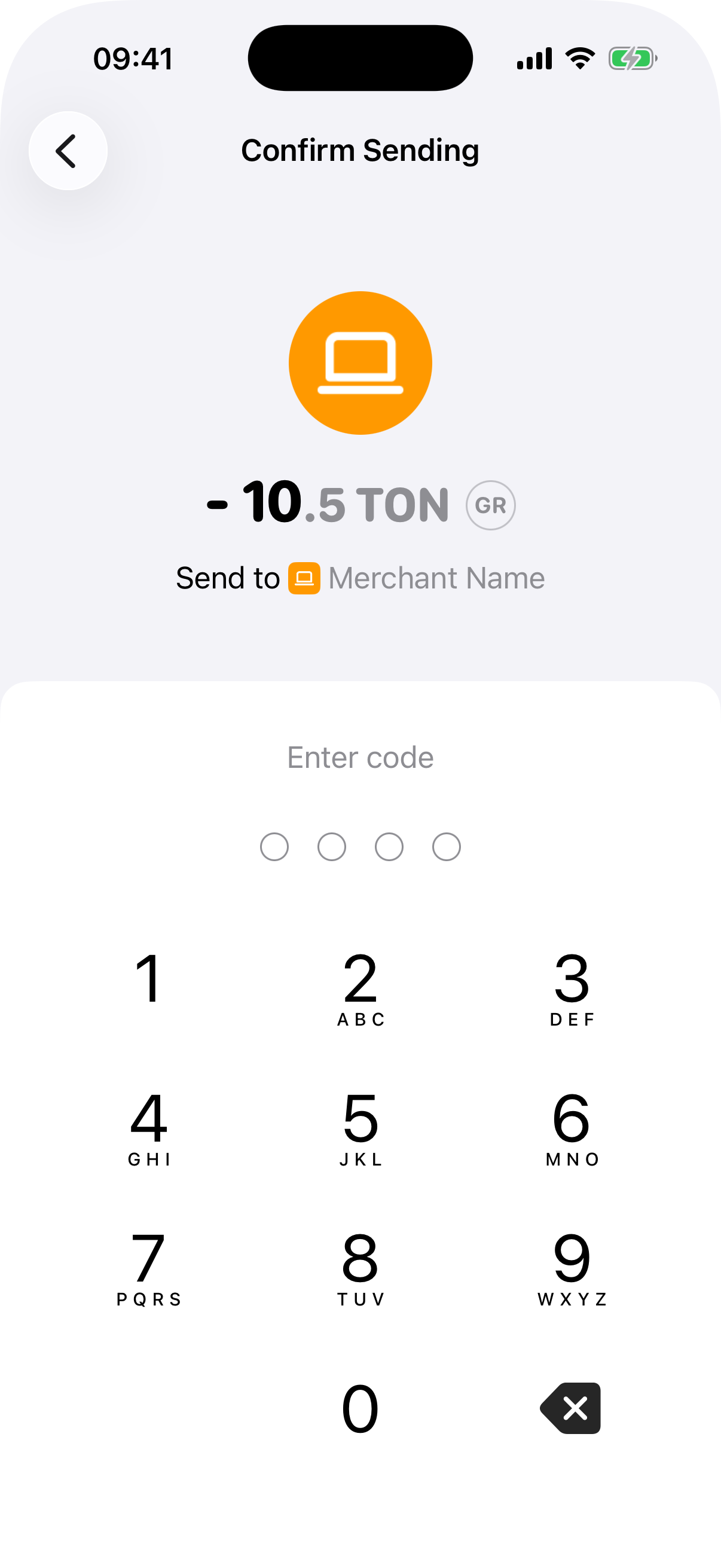 wallet-connect-pay passcode